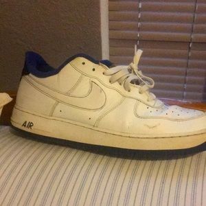 Air Force ones royal blue